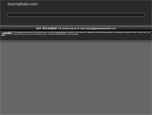 Tablet Screenshot of laserglass.com